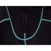 Shorty Wetsuit Malibu Woman 2.5mm Black-Aqua Blue Size S Marlin 117624