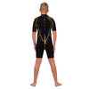 Snorkeling Shorty Wetsuit Malibu Kids 2.5mm Black-Yellow Size XS Marlin 117628