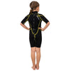 Snorkeling Shorty Wetsuit Malibu Kids 2.5mm Black-Yellow Size XS Marlin 117628