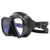 Spearfishing Mask Turbo Black Yellow-Mirrored Lenses Marlin 117849