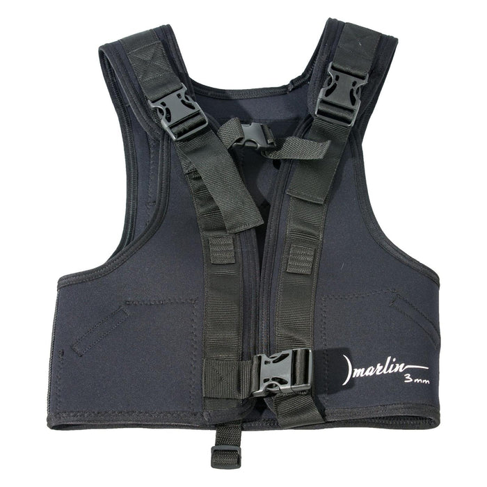 Spearfishing Weight Vest Balance 3mm Black Size XL Marlin 11797