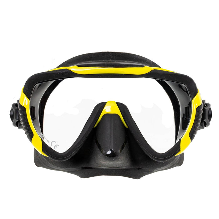 Diving Mask Enjoy Yellow-Black Marlin 118130