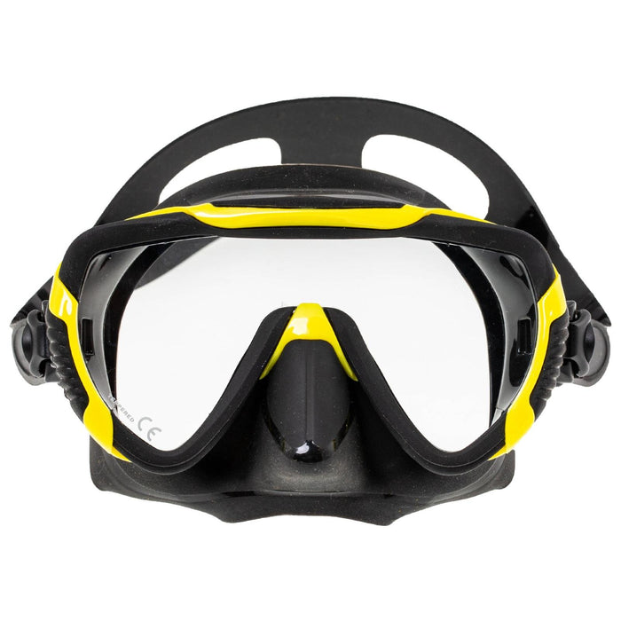 Diving Mask Enjoy Yellow-Black Marlin 118130