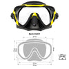 Diving Mask Enjoy Yellow-Black Marlin 118130