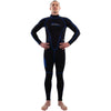 Snorkeling Wetsuit Malibu Man 2.5mm Black-Blue Size S Marlin 118313