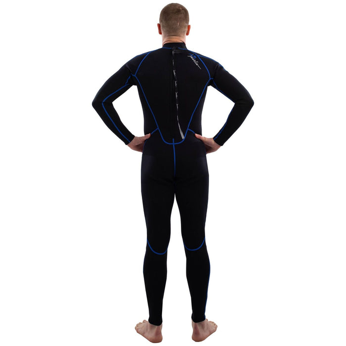 Snorkel wetsuit Malibu Man 2.5mm Zwart-Blauw Maat M Marlin 118314