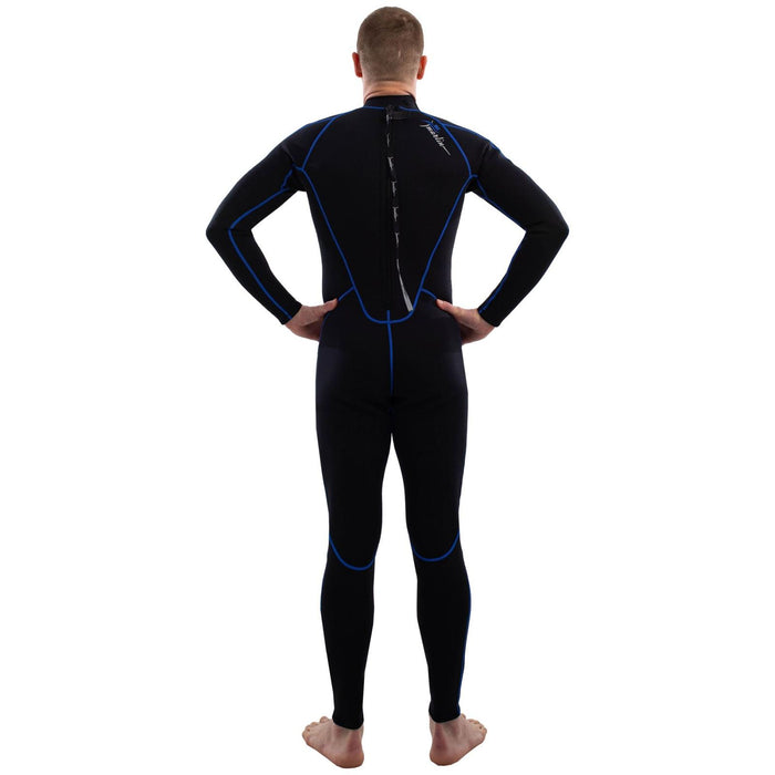 Snorkel wetsuit Malibu Man 2.5mm Zwart-Blauw Maat XXXL Marlin 118318