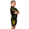 Snorkeling Shorty Wetsuit Malibu Kids 2.5mm Black-Yellow Size XL Marlin 118332