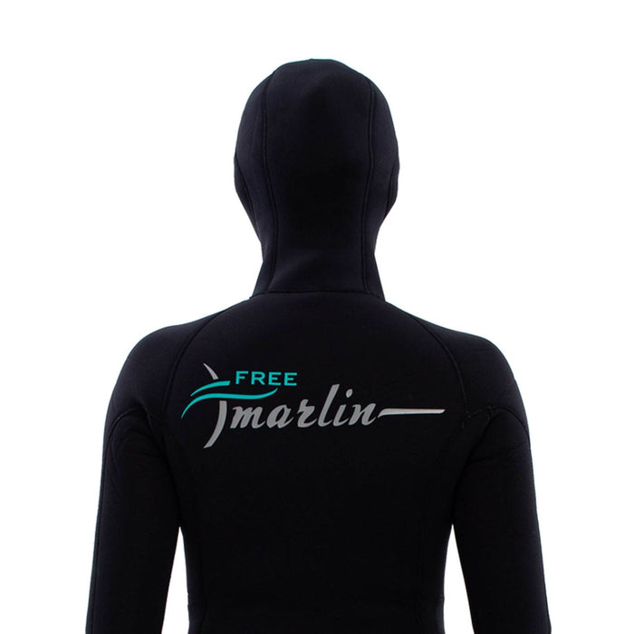 Freediving Full Wetsuit Free Woman 5mm Black Size XS Marlin 118348