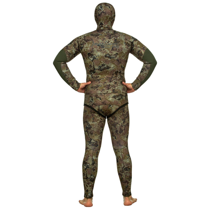 Spearfishing Full Wetsuit Skilur Pro 3mm Green-Camo Size XL Marlin 118438
