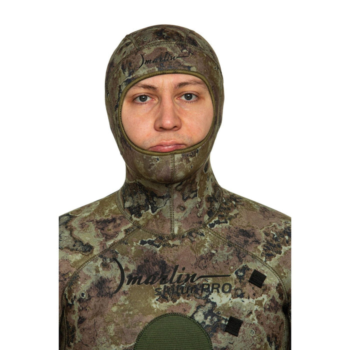 Spear-fishing Volledige Wetsuit Skilur Pro 3mm Groen-Camo Maat XXL Marlin 118439