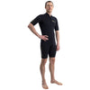 Shorty Wetsuit Costa Man 2mm Black Size XL Marlin 118455
