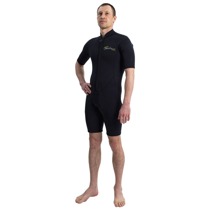 Shorty Wetsuit Costa Man 2mm Black Size XL Marlin 118455