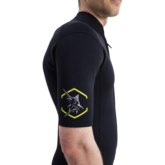 Shorty Wetsuit Costa Man 2mm Black Size XXXL Marlin 118457