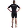 Shorty Wetsuit Costa Man 2mm Black Size XXXL Marlin 118457