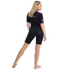 Shorty Wetsuit Costa Woman 2mm Black-Violet Size M Marlin 118460