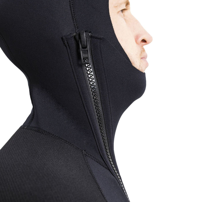 Diving Hooded Full Wetsuit Safari Man 5mm Black Size L Marlin 118465