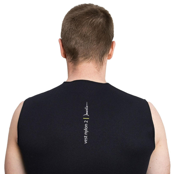 Neoprene Vest Nylon 2mm Black Size M Marlin 118477