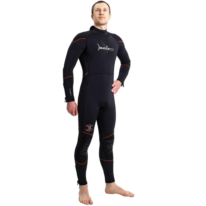 Diving Full Wetsuit Revolut Man 5mm Black Size L Marlin 118506