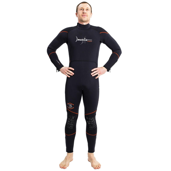 Diving Full Wetsuit Revolut Man 5mm Black Size L Marlin 118506
