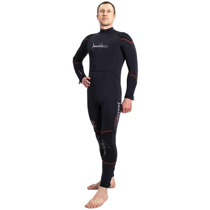 Diving Full Wetsuit Revolut Man 5mm Black Size XL Marlin 118507