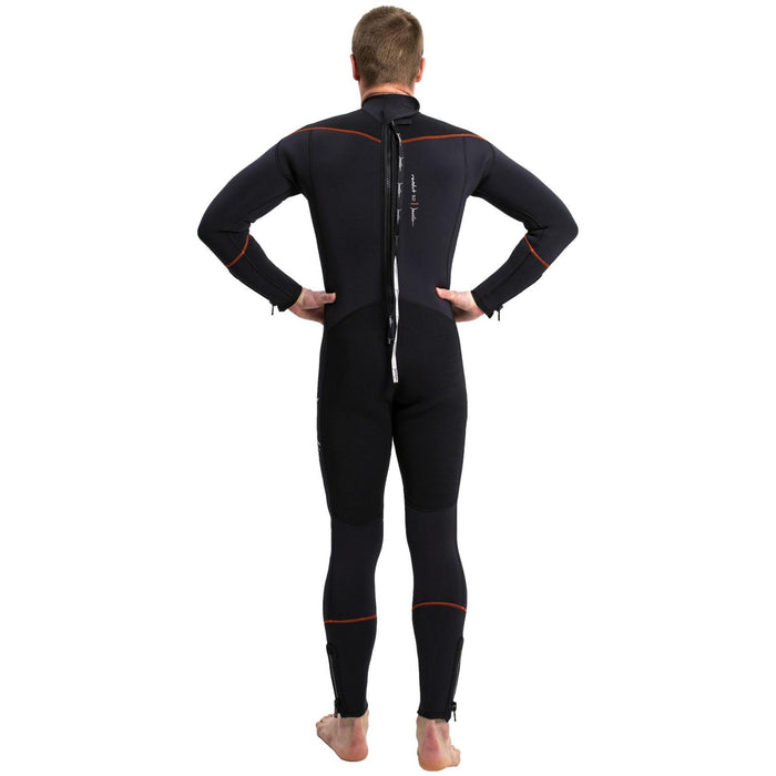 Diving Full Wetsuit Revolut Man 5mm Black Size XL Marlin 118507