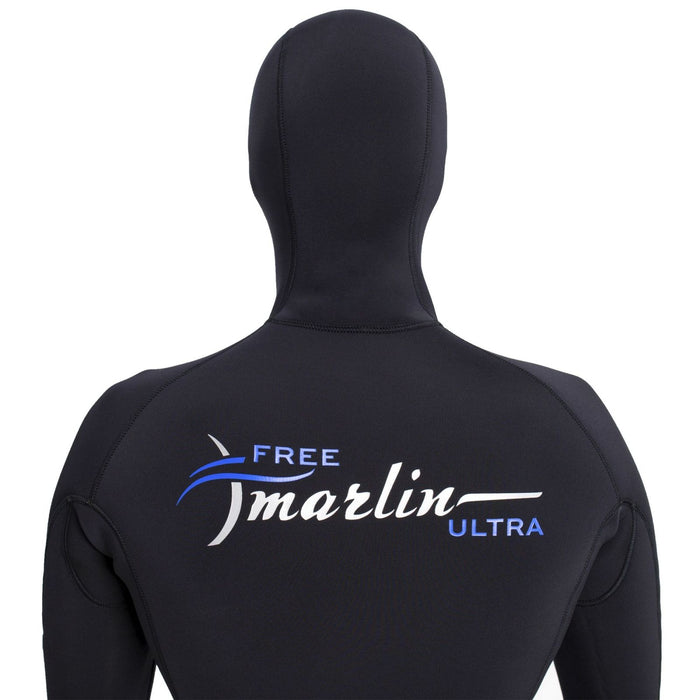 Freediving Full Hooded Wetsuit Ultra Man 3mm Black Size M Marlin 118527