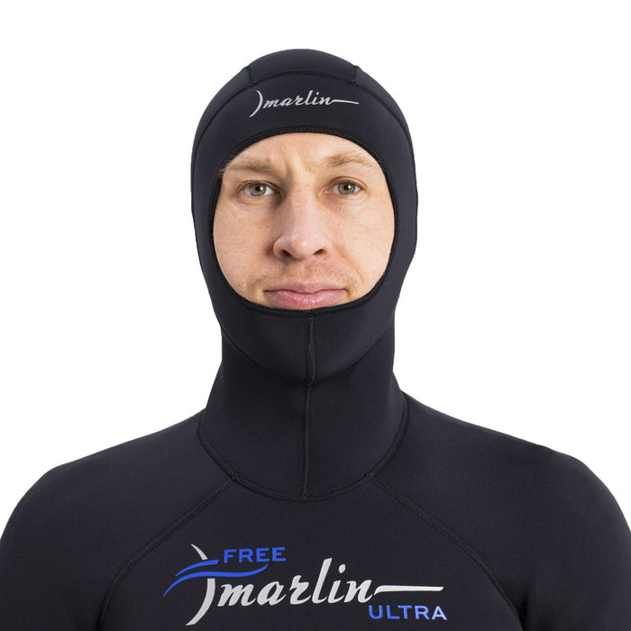 Freediving Full Hooded Wetsuit Ultra Man 3mm Black Size L Marlin 118528