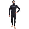 Freediving Full Hooded Wetsuit Ultra Man 3mm Black Size L Marlin 118528