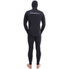 Freediving Full Hooded Wetsuit Ultra Man 3mm Black Size XL Marlin 118529