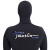 Freediving Full Hooded Wetsuit Ultra Man 3mm Black Size XL Marlin 118529