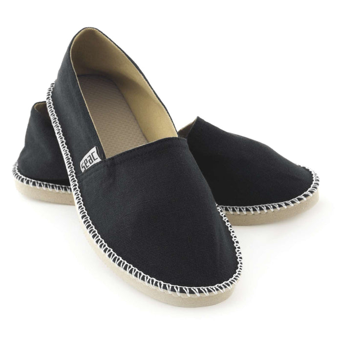 Espadrilles Malaga Black Size 38 Seac 150-15N-38