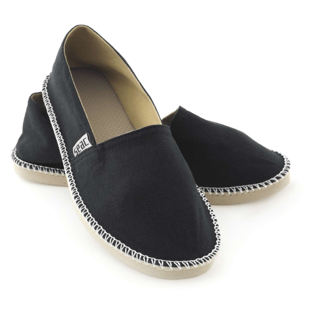 Espadrilles Malaga Black Size 44 Seac 150-15N-44