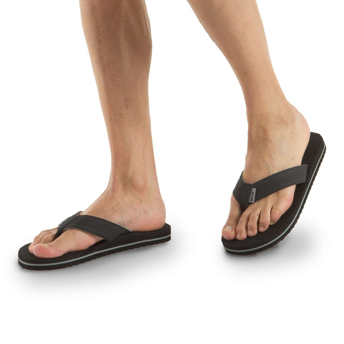 Flip Flops Kauai Black-Grey Size 37 Seac 150-17NG-37
