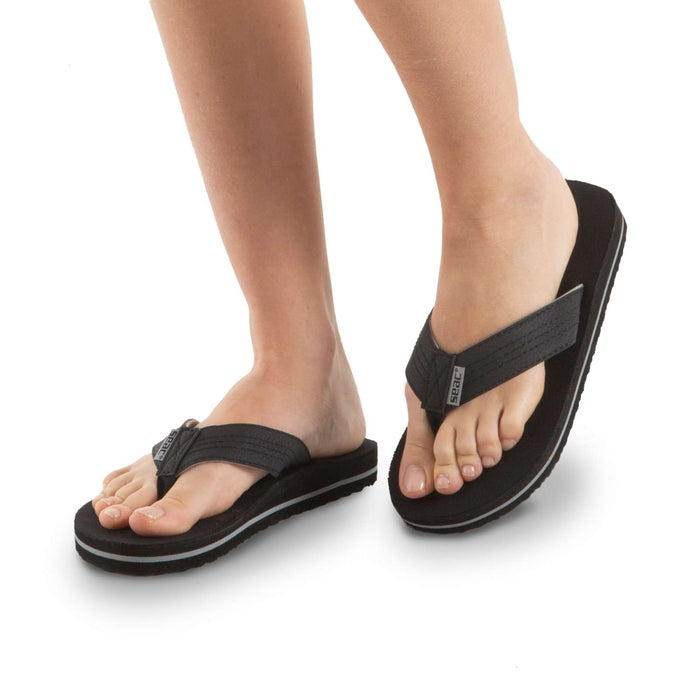 Flip Flops Kauai Black-Grey Size 37 Seac 150-17NG-37