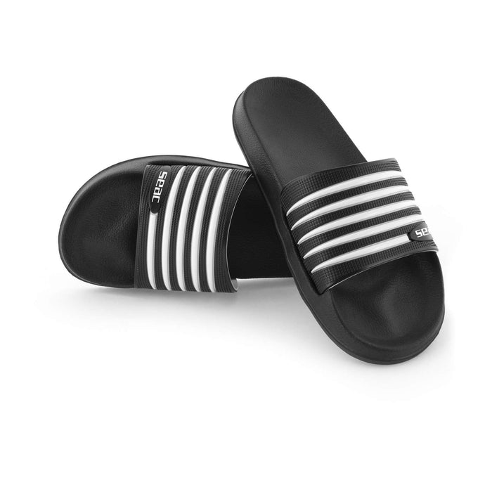 Slippers Zebra White-Black Size 40 Seac 150-19WN-40