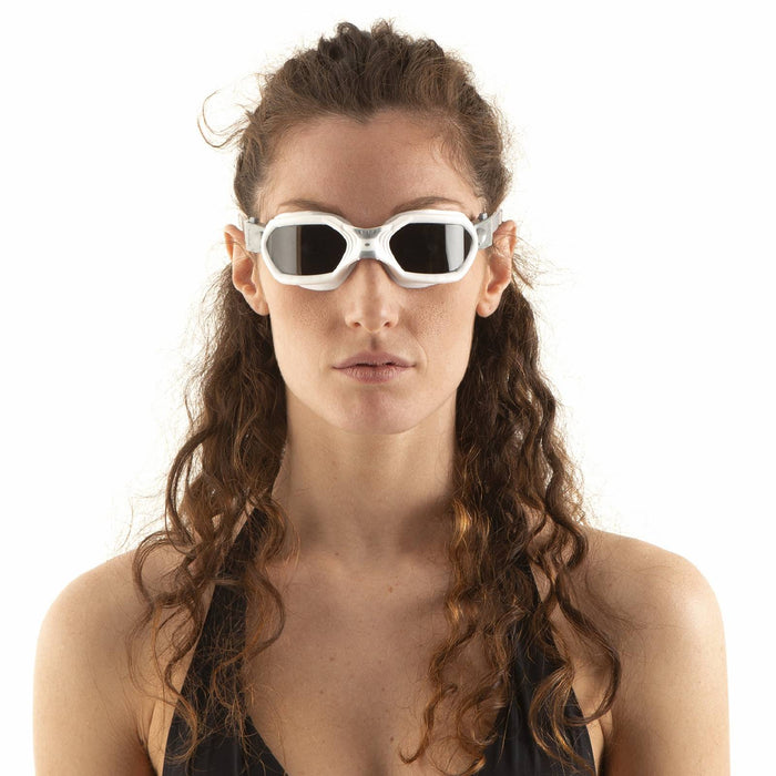 Occhialini da nuoto Aquatech Bianco-Argento Seac 152-32WAG