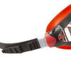 Swimming Goggles Ritmo Black-Red Clear Lenses Seac 152-37NR