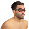 Swimming Goggles Ritmo Black-Red Clear Lenses Seac 152-37NR
