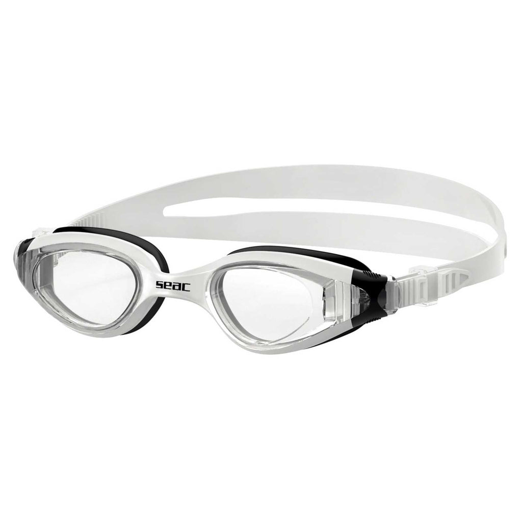 Swiming Goggles Ritmo Black-White Clear Lenses Seac 152-37NW