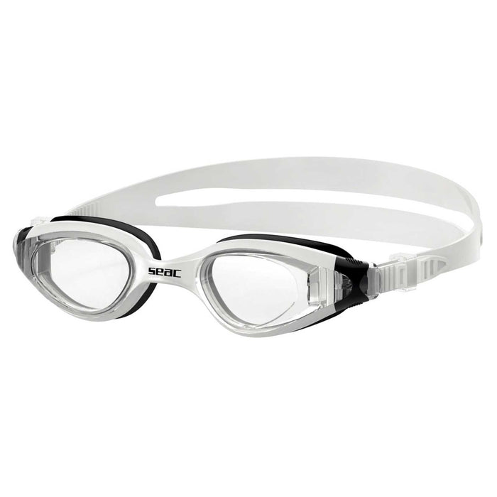 Swiming Goggles Ritmo Black-White Clear Lenses Seac 152-37NW