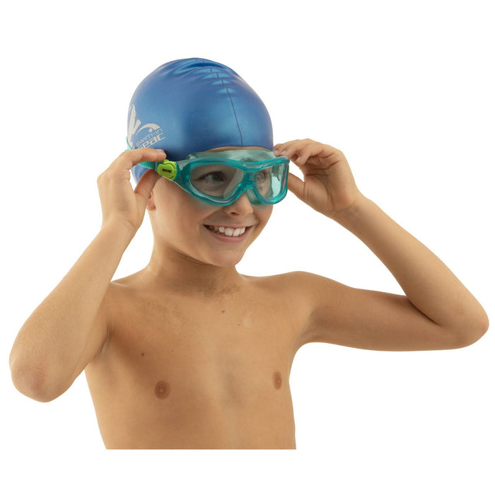Swimming Mask Matt Kids Turquoise-Clear Lenses Seac 152-40AT