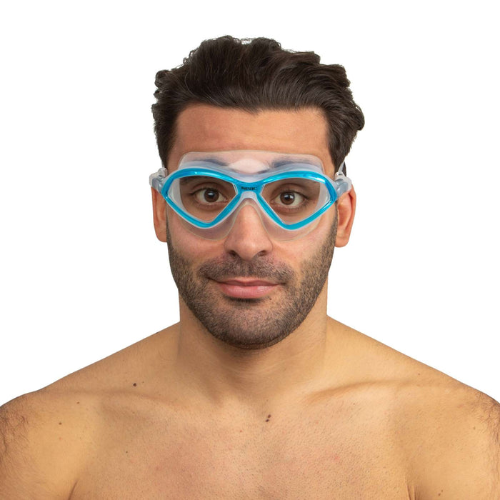 Swimming Mask Diablo Clear-Blue Clear Lenses Seac 152-50BT-LT