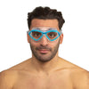 Swimming Mask Diablo Clear-Blue Clear Lenses Seac 152-50BT-LT