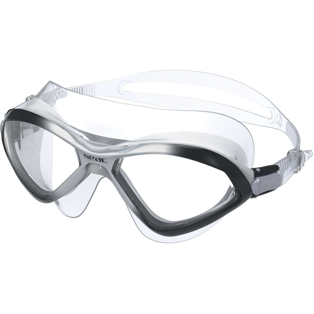 Máscara de natación Diablo Lentes Claras-Plata Seac 152-50NAG-LT