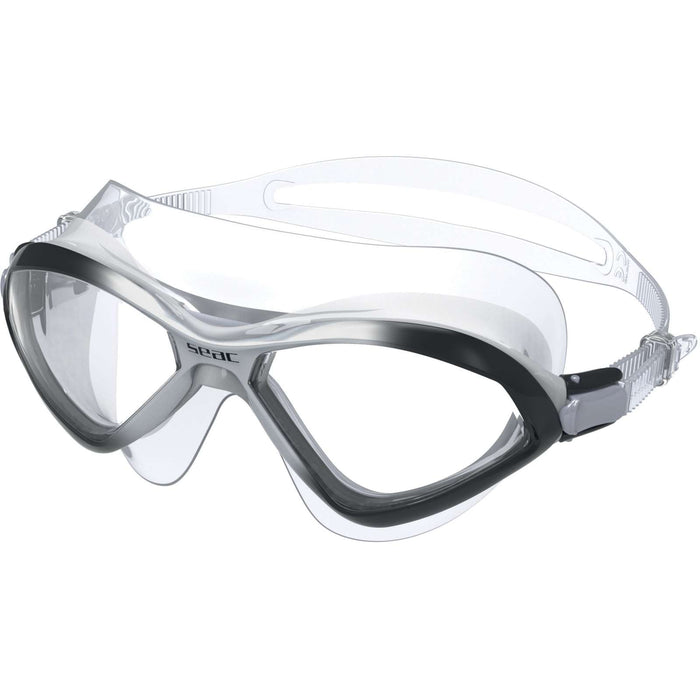 Máscara de natación Diablo Lentes Claras-Plata Seac 152-50NAG-LT