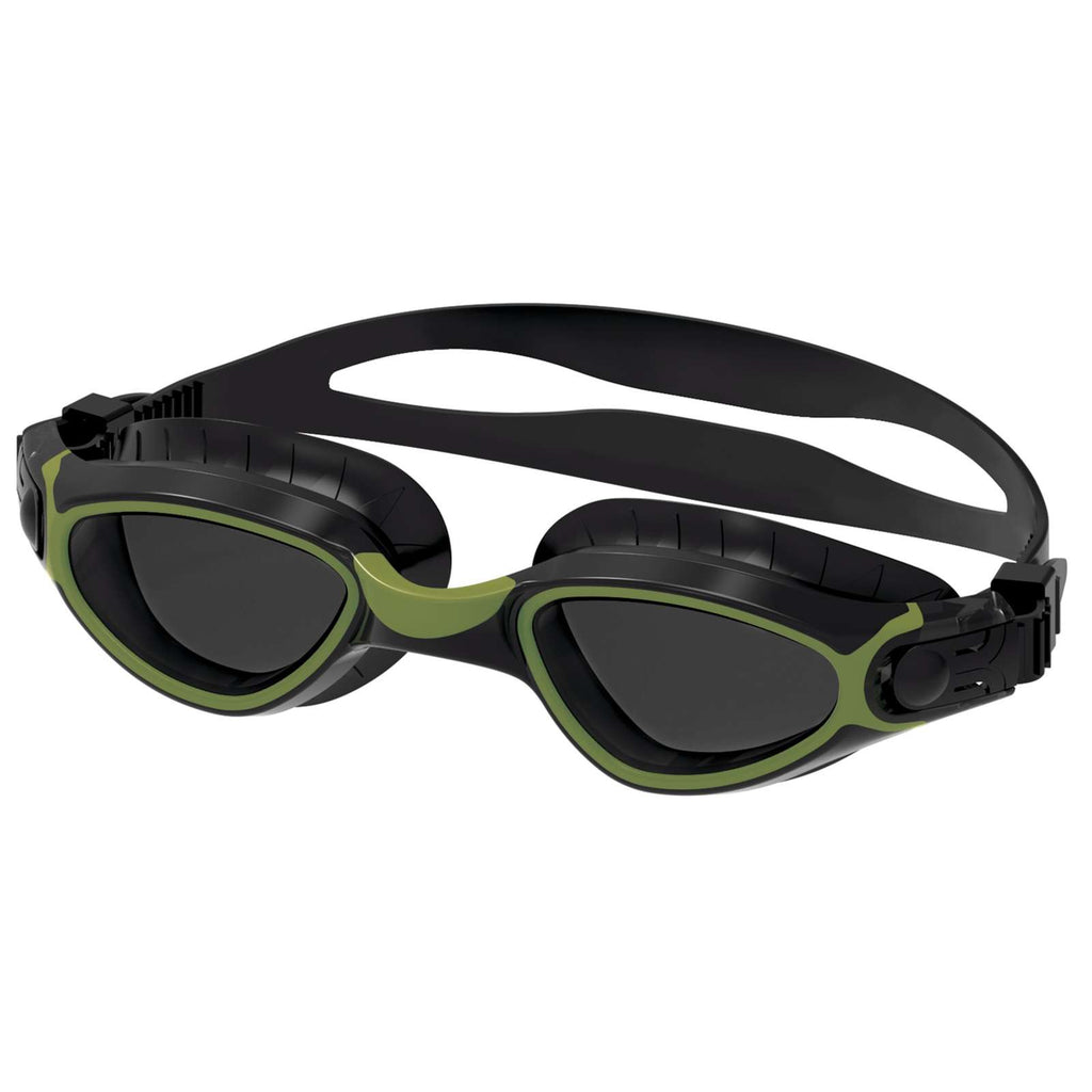 Swimming Goggles Axis Black-Lime Smoked Lenses Seac 152-56NL-LF