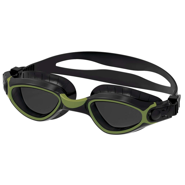 Swimming Goggles Axis Black-Lime Smoked Lenses Seac 152-56NL-LF