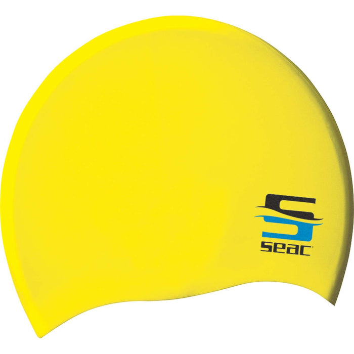 Swimming Cap Silicone Kids Yellow Seac 152-6Y