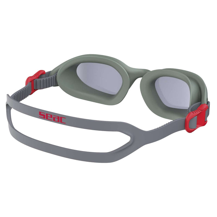 Swimming Goggles Mood Green-Grey Smoked Lenses Seac 152-71VMG